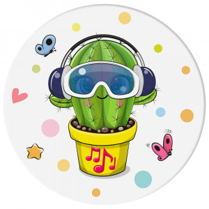 Suport pentru Telefon - Popsockets PopGrip - Basic Cool Cactus - Img 3
