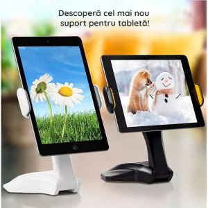 Suport Tableta / Telefon Birou - Yesido (C21) - Black - Img 4