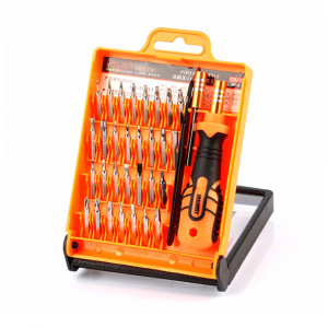 Trusa Surubelnite cu Accesorii 33in1 - Jakemy Precision (JM-8101) - Orange - Img 1