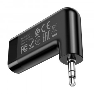 Adaptor Audio Jack la Bluetooth - Hoco Dawn (E53) - Black - Img 3