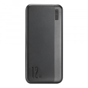Baterie Externa 2x USB, Type-C, Micro-USB, 12W, 20000mAh - JoyRoom Dazzling Series (JR-T017) - Black - Img 2