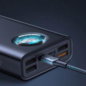 Baterie Externa 30000mAh - Baseus Amblight Digital Display (PPLG000101) - Black - Img 3