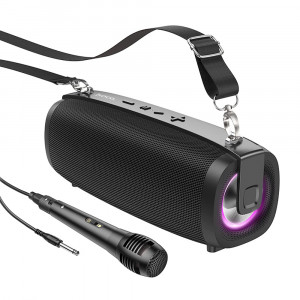 Boxa Portabila Bluetooth 5.3, 10W - Hoco Gallant (BS55) - Black - Img 1