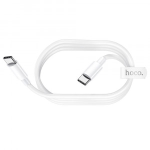 Cablu de Date Type-C la Type-C 100W, 5A, 1m - Hoco High-Power (X51) - White - Img 4