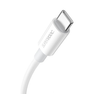 Cablu de Date USB la Type-C 65W, 1m - Baseus Superior Series (CAYS000902) - White - Img 3