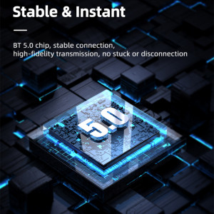 Casti Bluetooth Wireless - USAMS IA04 Series (BHUIA01) - Black - Img 4