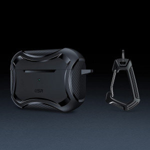 ESR - Cyber Armor Tough Case HaloLock - Apple AirPods Pro 1 / 2 - Black - Img 2