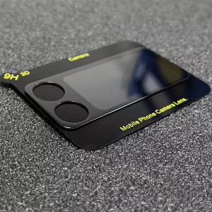 Folie Camera pentru Samsung Galaxy Z Flip 4 - Techsuit Full Camera Glass - Negru - Img 4