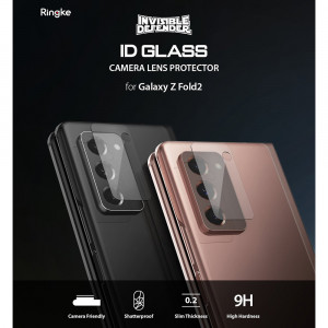 Folie Camera pentru Samsung Galaxy Z Fold 2 (set 3) - Ringke IDGL - Clear - Img 3