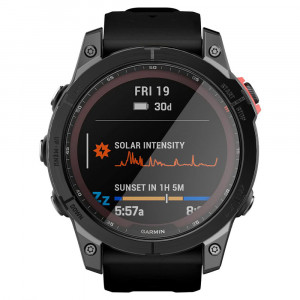 Folie pentru Garmin Fenix 7X (set 2) - Spigen Glas.TR EZ FIT - Clear - Img 4