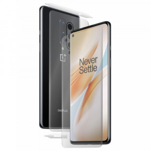 Folie protectie telefon OnePlus 8 - Alien Surface Screen+Edges+Back - Transparent - Img 2