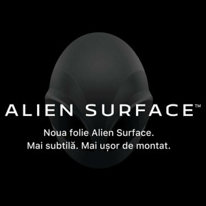 Folie protectie telefon Samsung Galaxy A02 / M02 / A12 / A12 Nacho / F12 / M12 / A32 5G - Alien Surface Screen Case Friendly - Transparent - Img 2