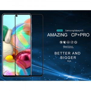 Folie protectie telefon Samsung Galaxy A71 4G / A71 5G / M51 / Note 10 Lite - Nillkin CP+Pro - Black - Img 3