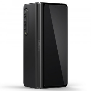 Folie protectie telefon Samsung Galaxy Z Fold4 - Spigen Glas.TR EZ FIT - Clear - Img 3