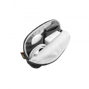 Geanta Accesorii cu 2 Buzunare Interioare, din PET Reciclat - Tomtoc (A13P1B2) - Navy Blue - Img 3