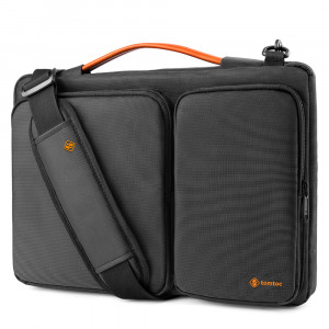 Geanta Laptop 16" - Tomtoc Defender Laptop Briefcase (A42F2D1) - Black - Img 1