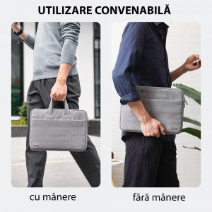 Geanta pentru laptop 13" - 13.9" - Ugreen (20448) - Gray - Img 4