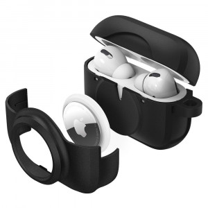 Husa AirPods Pro - Spigen Tag Armor Duo - Black - Img 4
