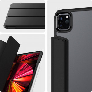 Husa pentru Apple iPad Pro 11 (2021/2020) - Spigen Ultra Hybrid Pro - Black - Img 3