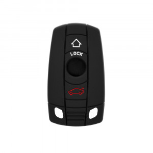 Husa pentru cheie BMW Seria 1, 3, 5, 6, 7 - Techsuit Car Key Case (1004.01) - Black - Img 1