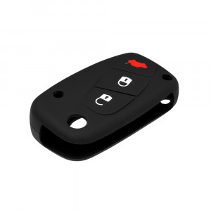 Husa pentru cheie Fiat Bravo, Punto, Linea/Lancia - Techsuit Car Key Case (1006.01) - Black - Img 3