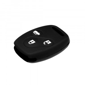 Husa pentru cheie Honda Element, Freed, Civic - Techsuit Car Key Case (3005.01) - Black - Img 4