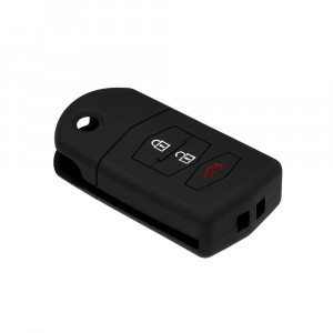 Husa pentru cheie Mazda 2, 3, 5, 6, CX7 - Techsuit Car Key Case (1017.01) - Black - Img 4