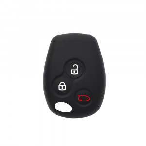 Husa pentru cheie Smart Fortwo/Forfour 451, 453 - Techsuit Car Key Case (1008.03) - Black - Img 1