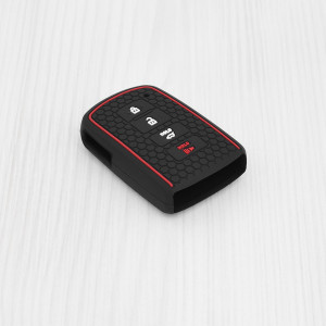 Husa pentru cheie Toyota Highlander, Sequoia - Techsuit Car Key Case (2032.02) - Black - Img 2