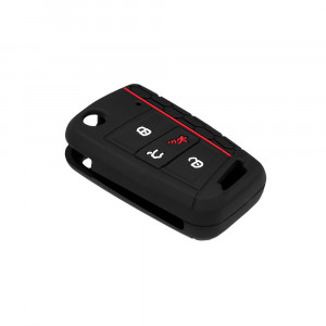 Husa pentru cheie VW Golf, Polo - Techsuit Car Key Case (2001.16) - Red - Img 3