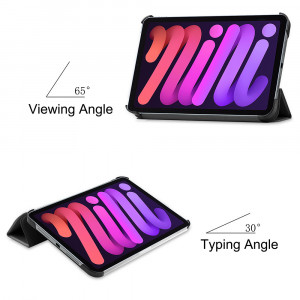 Husa pentru iPad mini 6 (2021) - Techsuit FoldPro - Black - Img 3