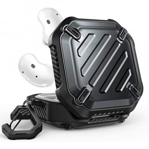 Husa pentru Samsung Galaxy Buds Live / Buds Pro - Supcase Unicorn Beetle Pro - Negru - Img 1