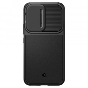 Husa Samsung Galaxy A54 - Spigen Optik Armor - Black - Img 2