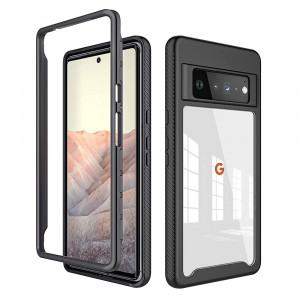 Husa telefon Google Pixel 6 Pro + Folie - Techsuit Defense360 Pro - Black