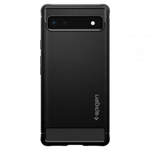 Husa telefon Google Pixel 6a - Spigen Rugged Armor - Black - Img 4