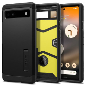 Husa telefon Google Pixel 6a - Spigen Tough Armor - Black