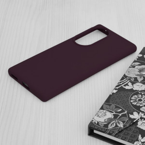 Husa telefon Honor 70 - Techsuit Soft Edge Silicone - Plum Violet - Img 3