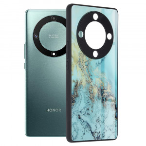 Husa telefon Honor Magic5 Lite - Techsuit Glaze Series - Blue Ocean - Img 1