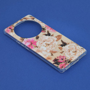 Husa telefon Honor Magic5 Lite - Techsuit Marble Series - Mary Berry Nude - Img 4