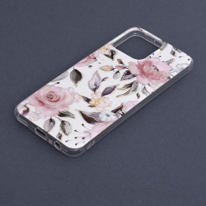 Husa telefon Honor X8 - Techsuit Marble Series - Chloe White - Img 2