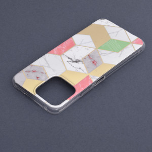 Husa telefon Honor X8 - Techsuit Marble Series - Purple Hex - Img 3