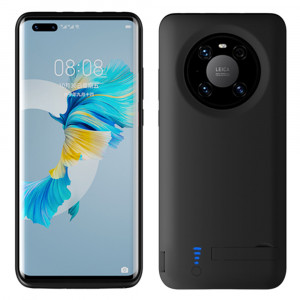 Husa telefon Huawei Mate 40 Pro cu Baterie de 4800mAh - Techsuit Power Pro - Black - Img 3