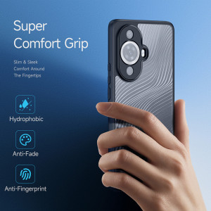 Husa telefon Huawei nova 11 Pro - Dux Ducis Aimo Series - Black - Img 4