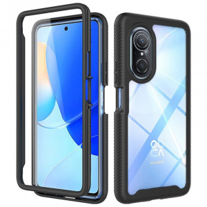 Husa telefon Huawei nova 9 SE + Folie - Techsuit Defense360 Pro - Black - Img 1