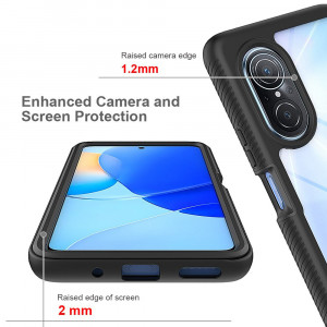 Husa telefon Huawei nova 9 SE + Folie - Techsuit Defense360 Pro - Black - Img 4