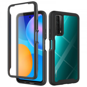 Husa telefon Huawei P Smart 2021 + Folie - Techsuit Defense360 Pro - Black - Img 1