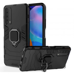 Husa telefon Huawei P Smart 2021 - Techsuit Silicone Shield - Black - Img 1