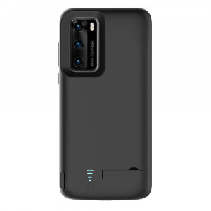 Husa telefon Huawei P40 Pro cu Baterie de 4800mAh - Techsuit Power Pro - Black - Img 2