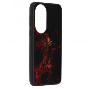 Husa telefon Huawei P50 - Techsuit Glaze Series - Red Nebula - Img 3