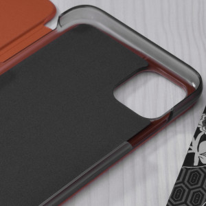 Husa telefon iPhone 11 Pro Max - Techsuit eFold Series - Orange - Img 3